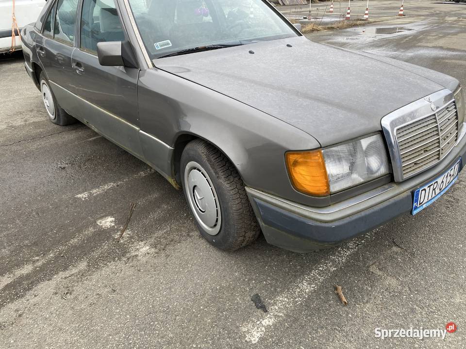 Mercedes 124 25D ładne wnętrze dolnośląskie Żmigród