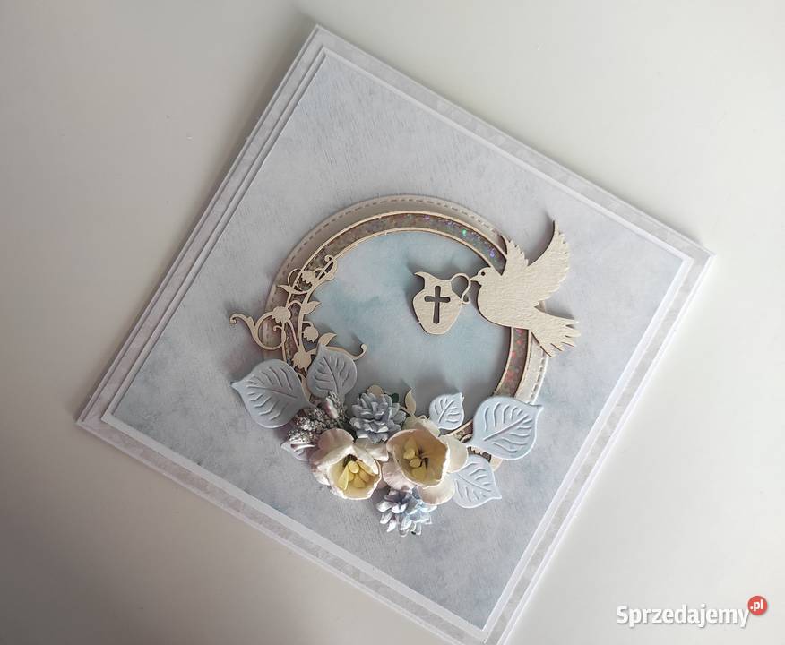Kartka na Pamiątkę Chrztu Świętego z Łódź