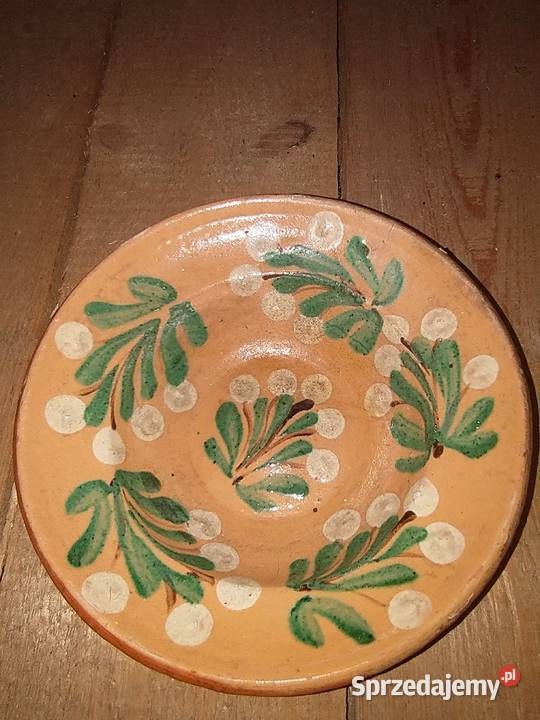 talerz arcydzielo recznie malowane pomorskie Gdynia