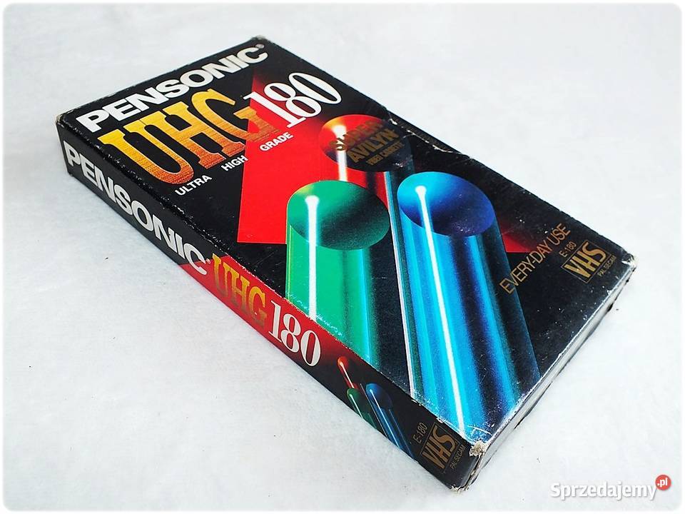 Kaseta VHS PANASCANIC 195 minut Nagrany Film Żary