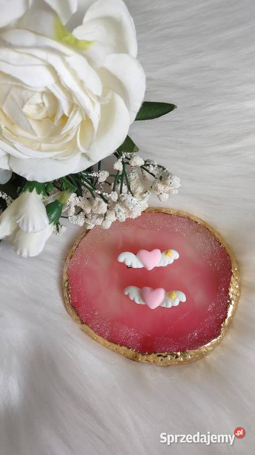 Małe spineczki z serduszkami 2 sztuki Olkusz