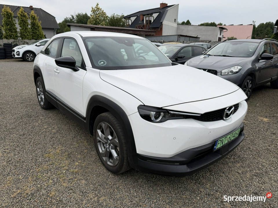 Mazda MX30 zarejestrowany gwarancja serwis ASO kurtyny powietrzne Zbąszyń