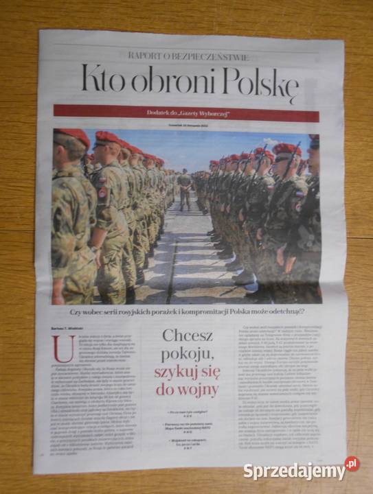 Kto obroni Polskę Gazeta Wyborcza Parczew