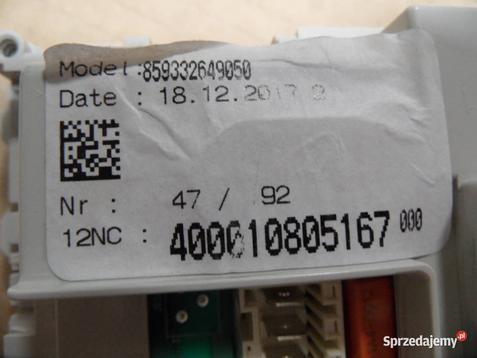 programator pralki whirlpool AWE60110