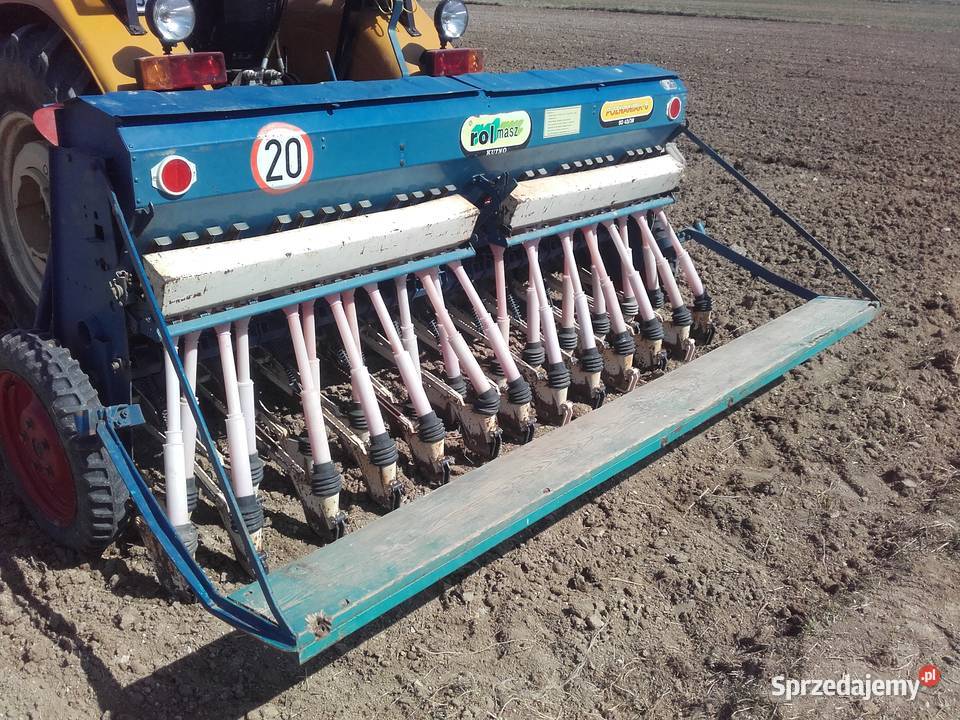 Siewnik Poznaniak 6 Rolmasz Kutno nieuszkodzony Sadzenie/siewniki Czernięcin Główny