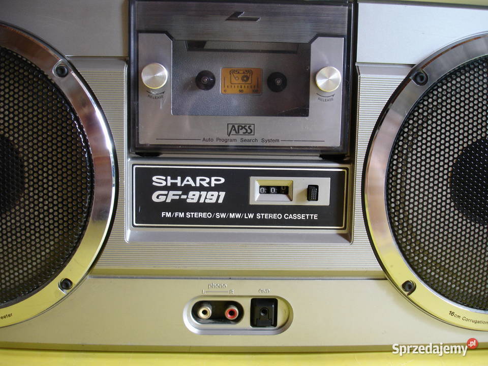 Radiomagnetofon SHARP GF9191 Zielona Góra