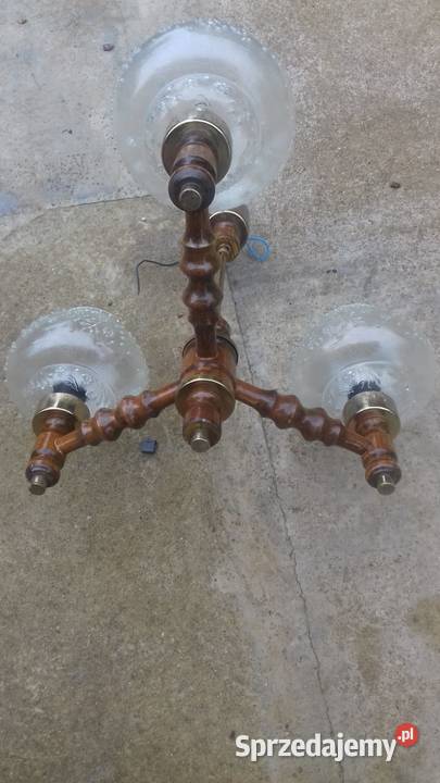 Retro lampa wiszaca z 1975 roku firmy Jilove Lubań sprzedam