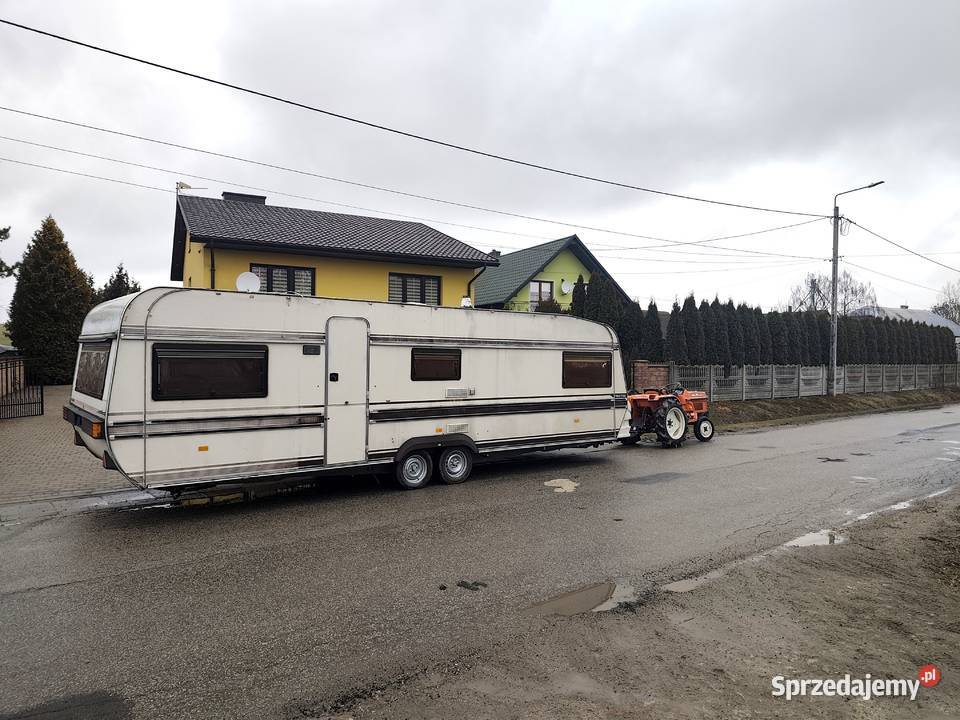Przyczepa HOBBY 750 Stacjonarna Na działkę WC Hobby Wodzisław