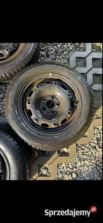 Felgi 5x100 opony zimowe 18560 1657014 Fabia Krępiec