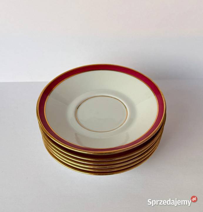 Zestaw 6 porcelanowych takerzyków Limoges Kraków