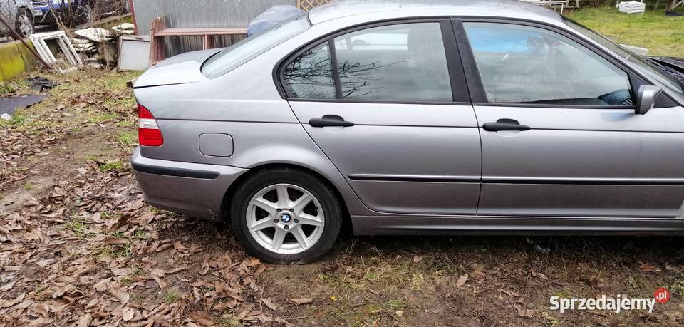Bmw e46 drzwi tylne lewe sedan silbergrauetallic Aleksandrów Łódzki