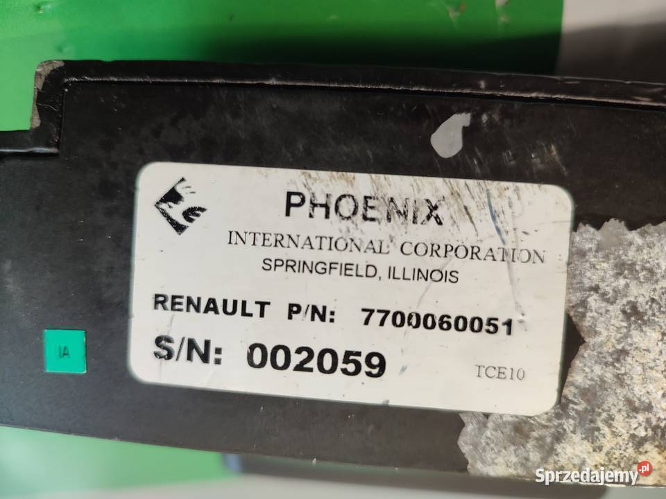 Panel sterowania EHR TCE10 7700060051 Claas Ares Elektryka i zapłon Wilkowo