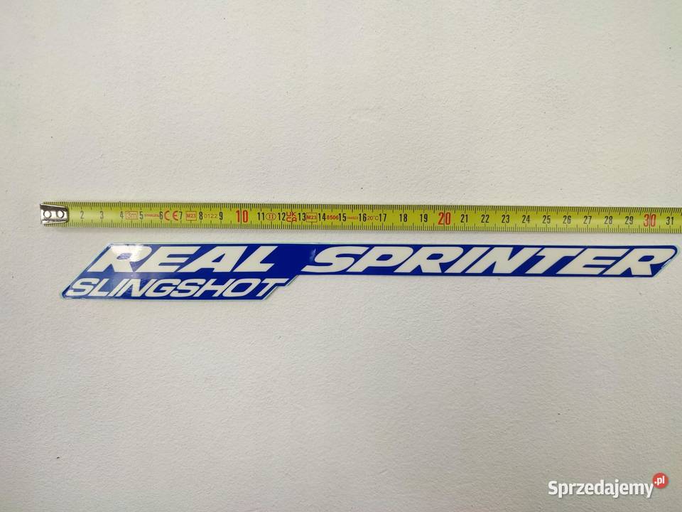 NAKLEJKA REAL SPRINTER BAK LEWA STR SUZUKI Emblematy lubelskie