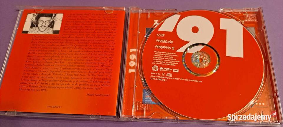 LISTA PRZEBOJÓW PROGRAMU III płyta cd 1991 CD Kraków