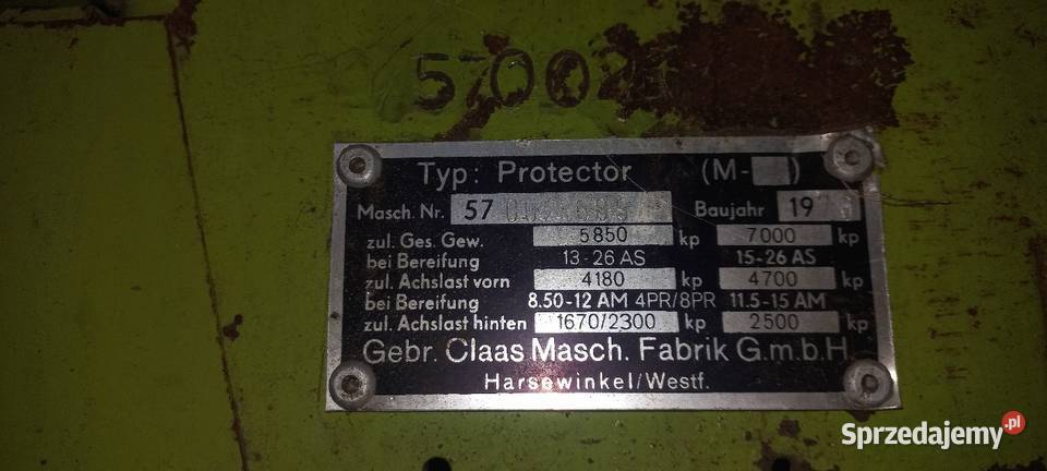 Kombajn Claas protector lubelskie Dołhobyczów