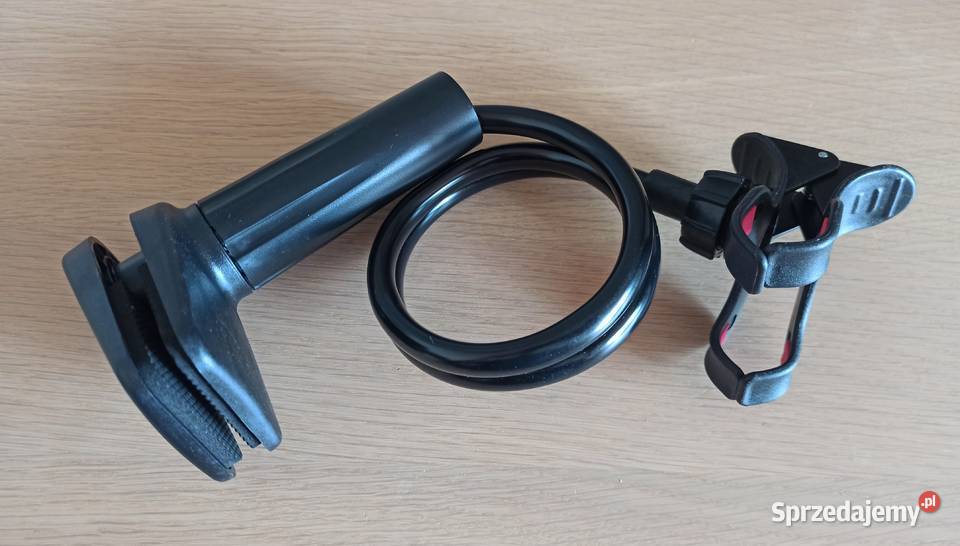 Uchwyt biurkowy do telefony smartfona czarny Białystok sprzedam