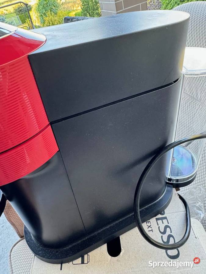 Ekspres Nespresso Vertuo Next wiśniowy nowy w śląskie Dąbie