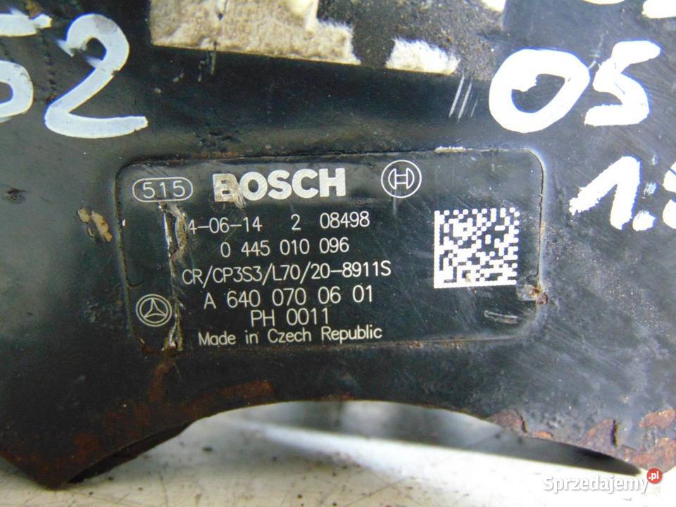 POMPA WTRYSKOWA MITSUBISHI COLT CZ3 VI 15 DID Układ paliwowy sprzedam