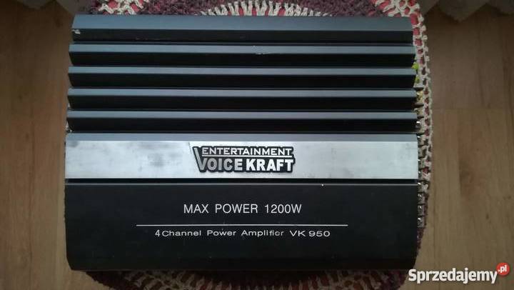 Wzmacniacz Voice Kraft 1200W Ząbkowice Śląskie