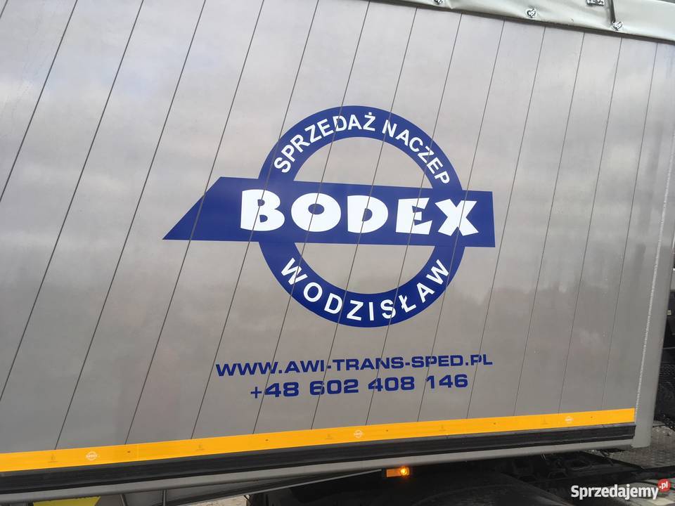 BODEX Naczepa fabrycznie nowa wersja wystawowa Wodzisław Śląski