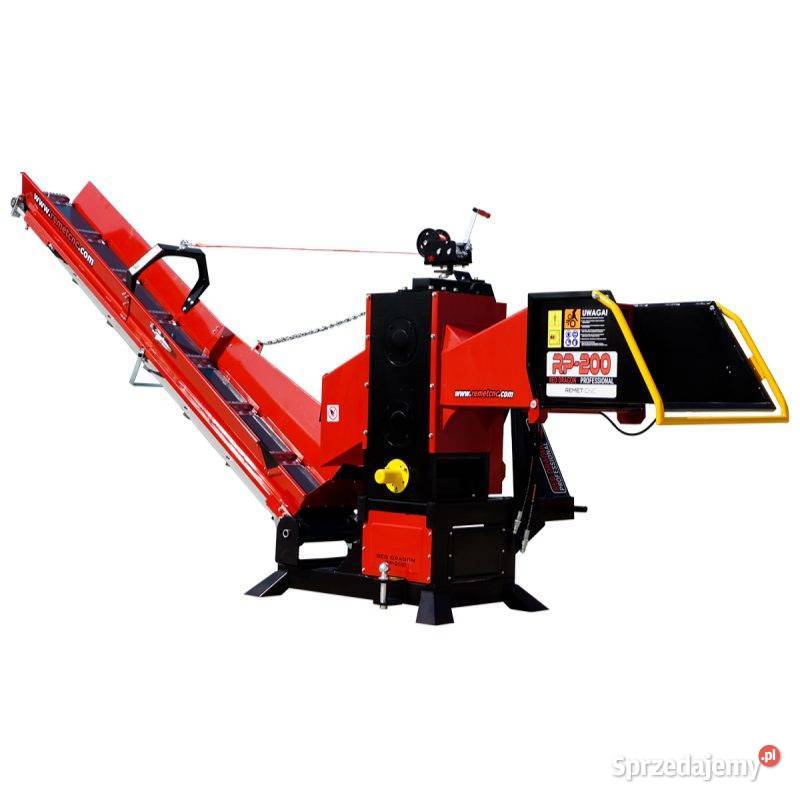 Rębak REMET CNC RP200 WOM taśmociąg hydrauliczny Łańcut