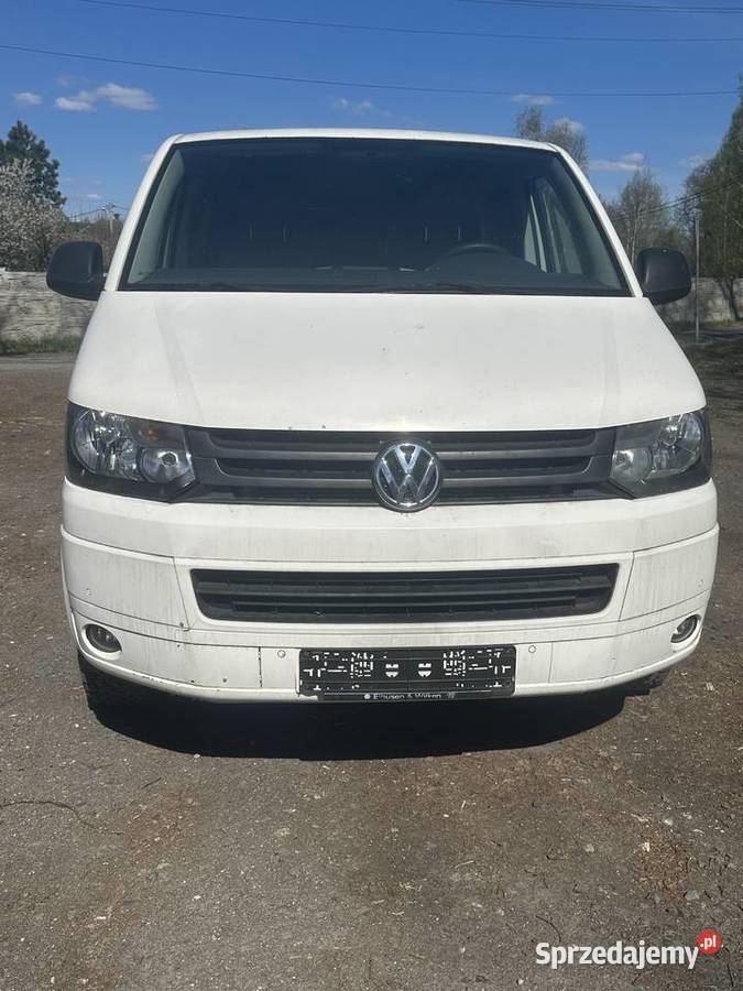 Volkswagen t5 20tdi 2010 4x4 nieuszkodzony Żary