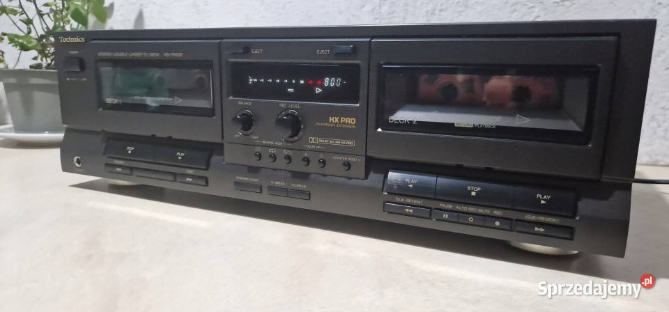 Technics magnetofon dwukasetowy RSTR232 RS TR wielkopolskie Międzychód
