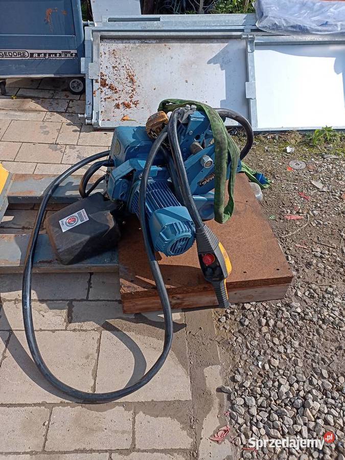 wciągarka elektryczn Demag suwnica 1 tona Brzesko