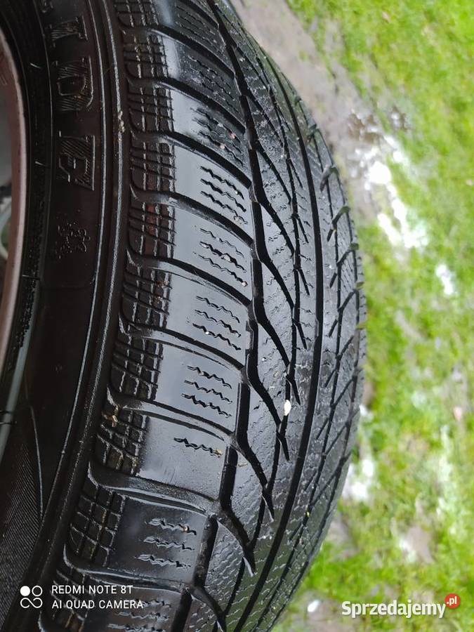Felgi aluminiowe 17 opony zima Peugeot 407 wielkopolskie sprzedam