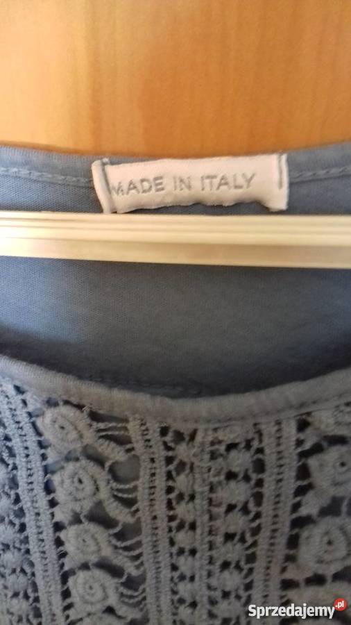 Bluzka hiszpanka niebieski Gdańsk