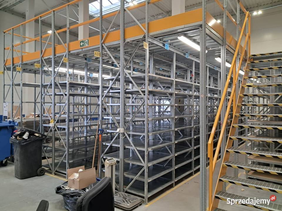 Antresola półkowa PROMAG regały półkowe metalowe