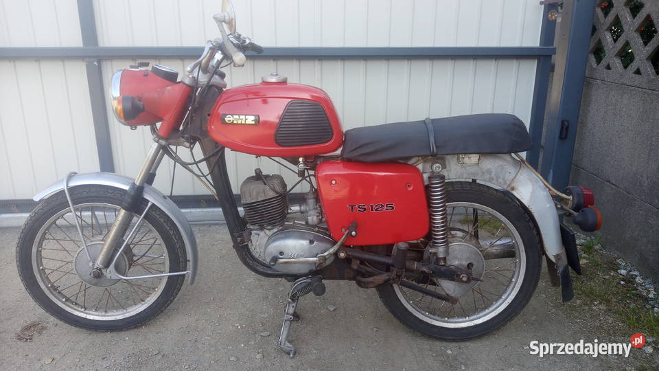 MZ 125 zarejestrowana Padniewko