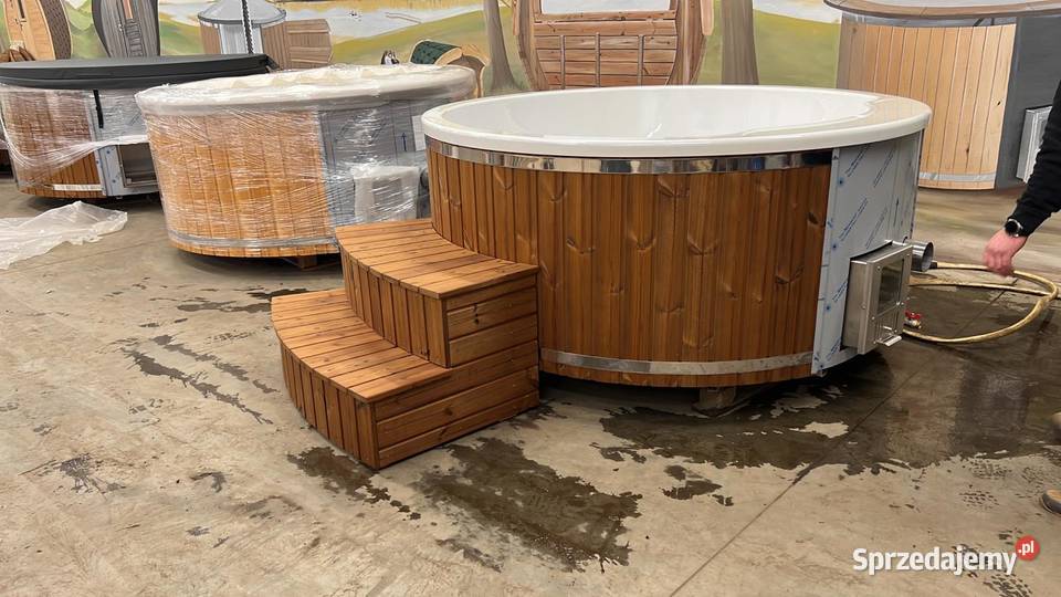 Gorąca Beczka Akrylowa Balia Ogrodowa Sauna Baseny i oczka wodne Iława