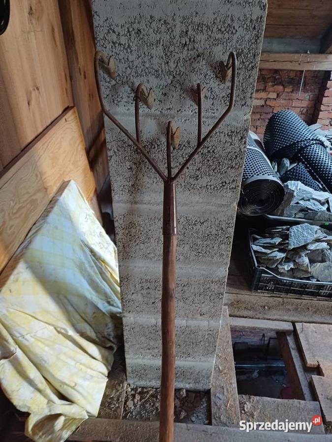 Stara ręczna brona ogrodowa Antyki, Sztuka, Kolekcje Lubań sprzedam
