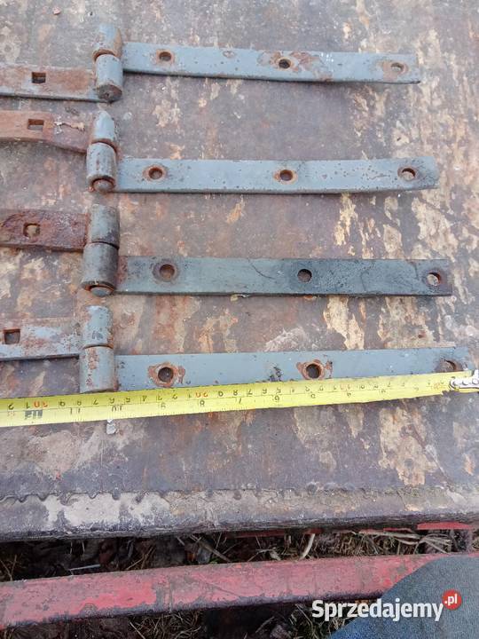 Zawiasy grill wędzarnia przyczepka sam dwukółka