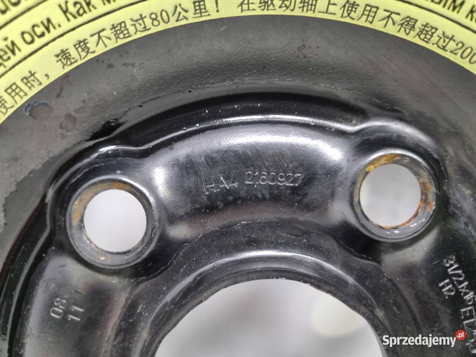 KOŁO DOJAZDOWE Audi Seat Vw Golf VI 12570 R16 lubelskie Chełm