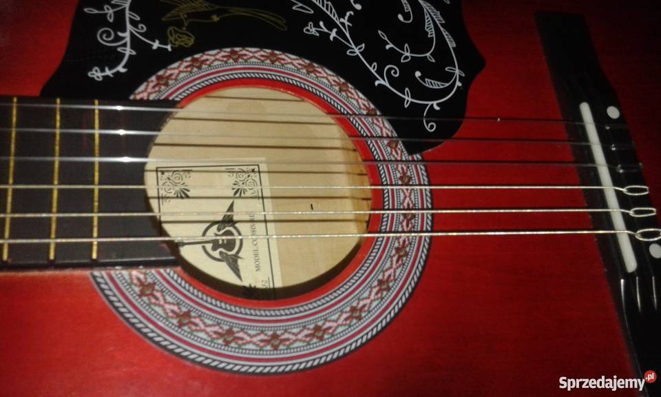 Używana gitara klasyczna 34 pokrowiec3kostki do Ilość strun 6 Szamotuły