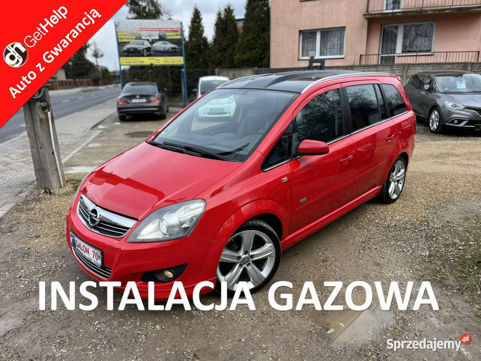 Opel Zafira 18 OPC LINE Climatronic Skóry śląskie Częstochowa