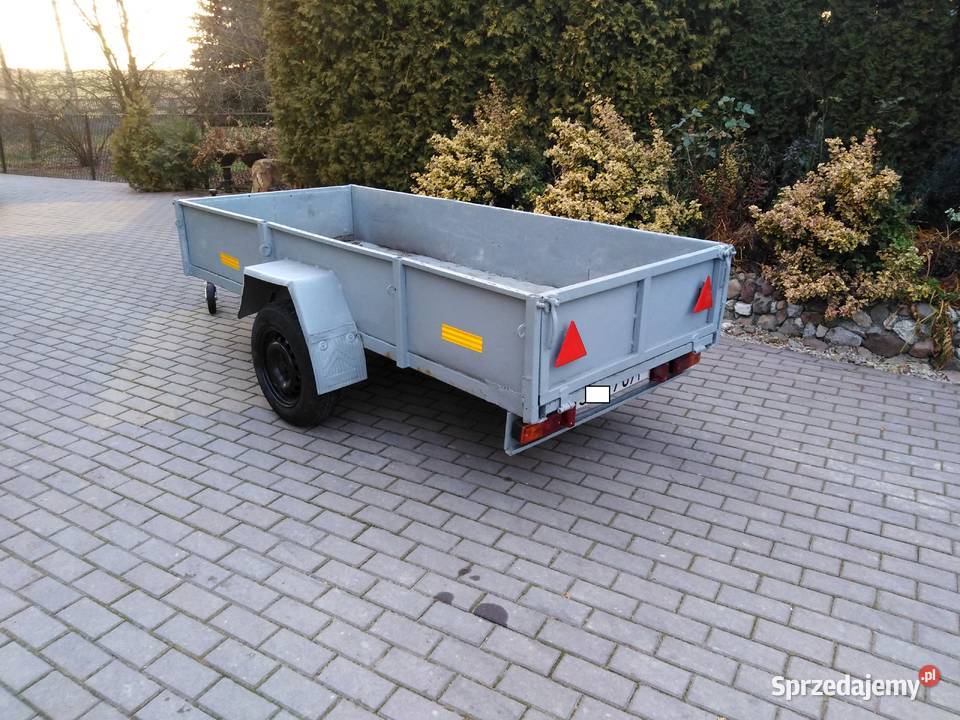 Przyczepka Przyczepa SAM DMC 600 265x110 burtowe Wodzisław