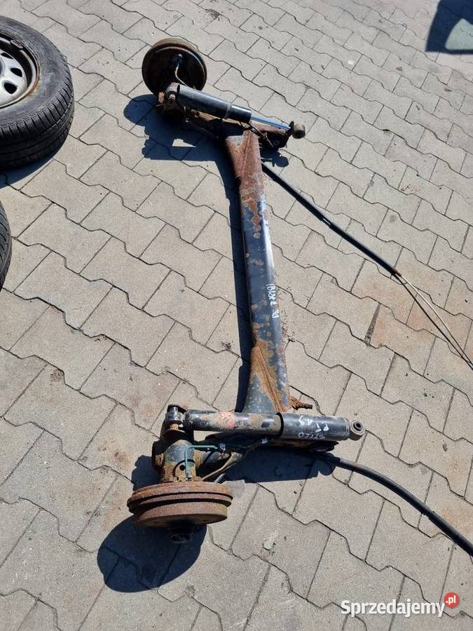 Oś na Przyczepę Przyczepkę Lawete Koło Felga Skawina