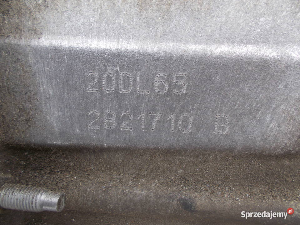 citroen XSARA PICASSO 20 HDI 01 r skrzynia osobowe