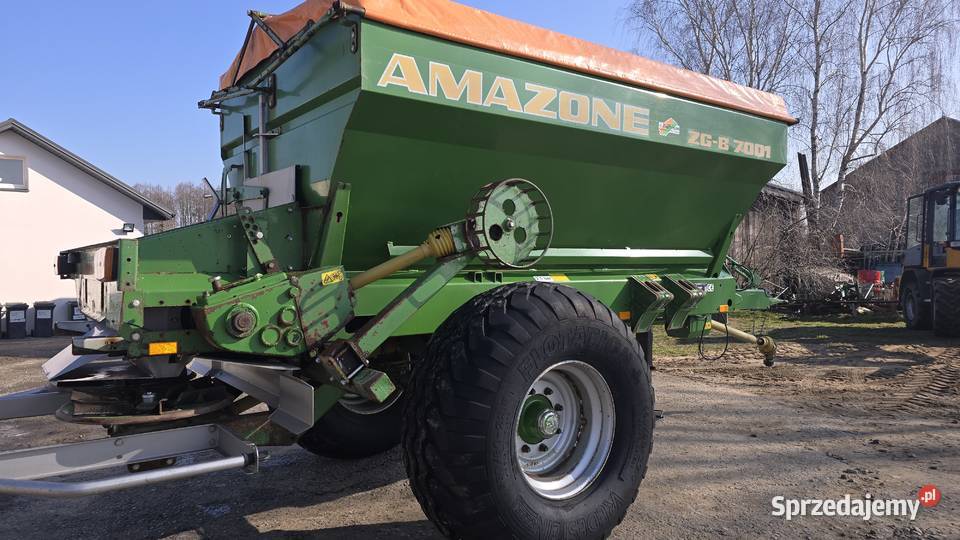 Rozsiewacz wapna amazone zgb 7001 rcw bredal Rozsiewacze nawozów Brzeziny