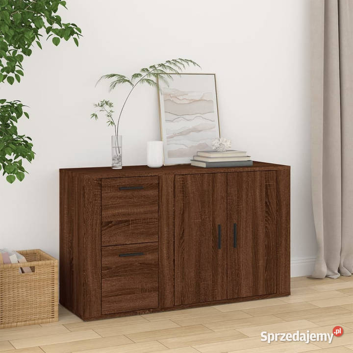 Szafka brązowy dąb 100x33x595 materiał Warszawa