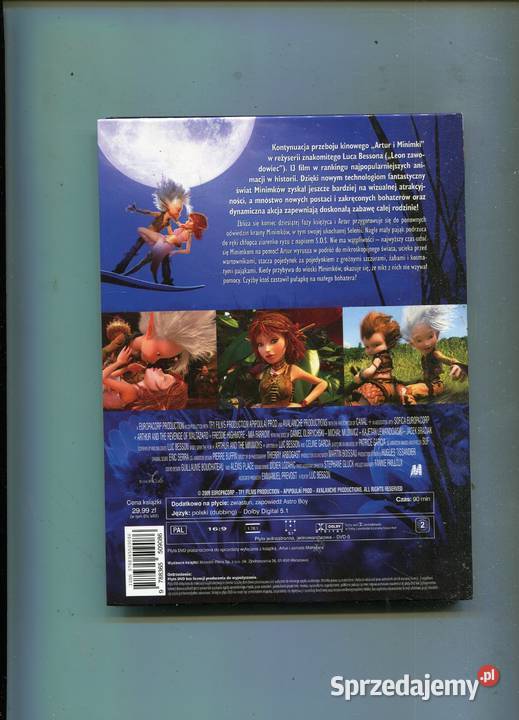 Artur i zemsta Maltazara Film DVD Szczecin