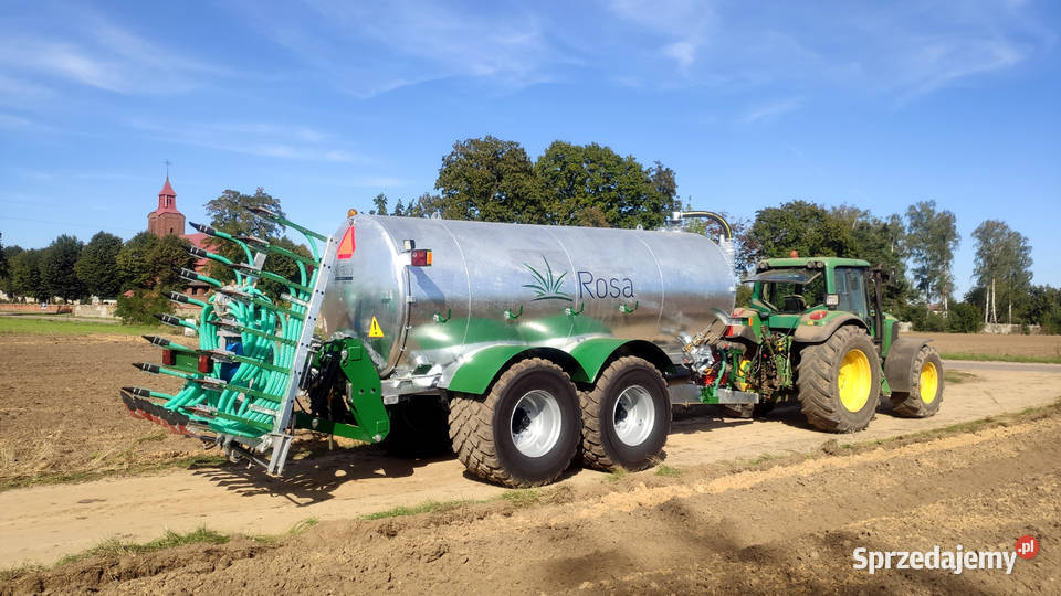 Wóz asenizacyjny ROSA 14R2 14000 litrów tandem Goliaty sprzedam