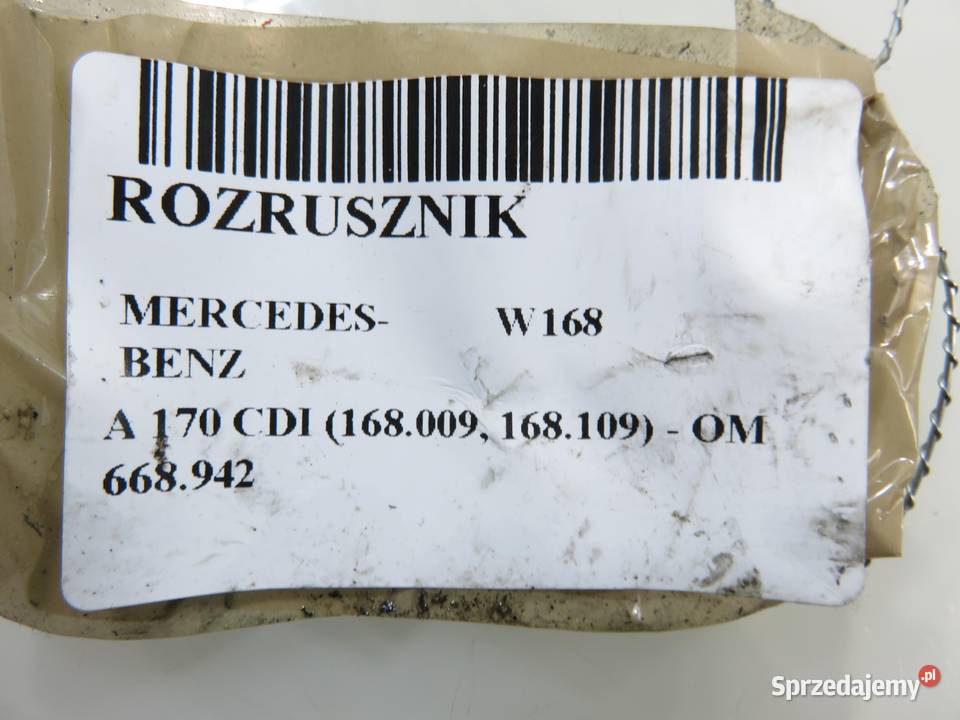 ROZRUSZNIK MERCEDES W168 A 170 CDI 0001115008