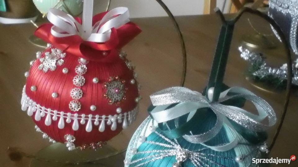 BOMBKI BOŻONARODZENIOWE Rękodzieło mazowieckie Warszawa