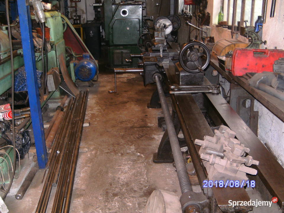 Tokarka zabytkowa duża długa SPRAWNA i ZADBANA Działoszyce sprzedam