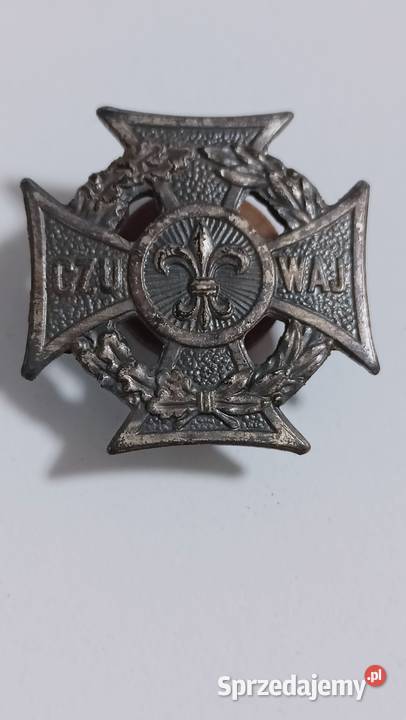 Krzyż harcerski odznaka Łódź