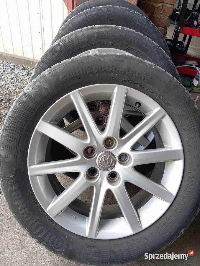 Alufelgi Toyota 7Jx17 ET 45 1143 X5 otw Zarzecze
